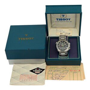Tissot 44mm Vintage 1971 Sonorus T12 Mechanical Alarm Watch Ref